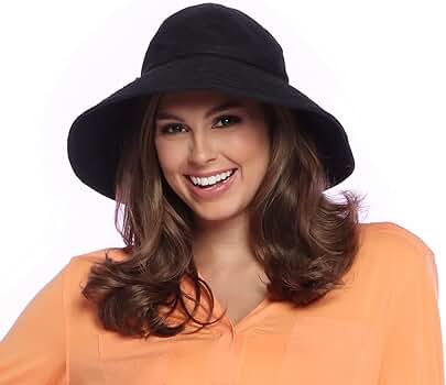 VINRELLA Hat, Bucket Hat - Waterproof, Black Matte, Sun Protection